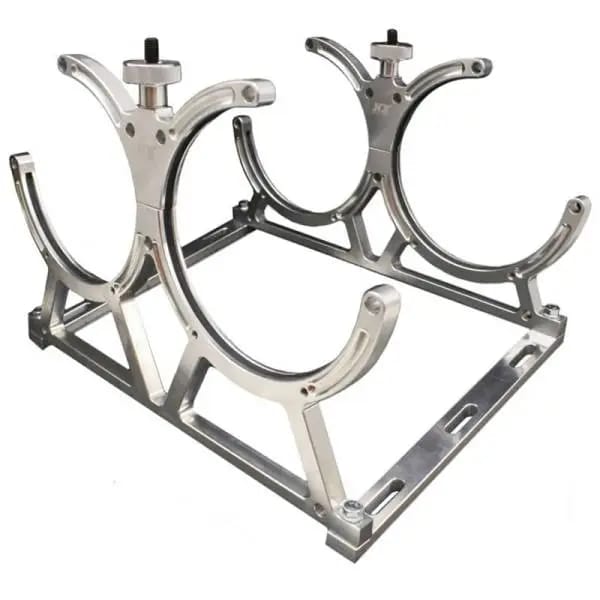 Nitrous Express Billet Bracket for Dual 10 Or 15lb N2O Bottle Incl Floor Mounts thumbnail 3
