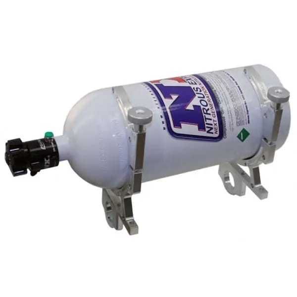 Nitrous Express Billet Bracket for 10 Or 15lb N2O Bottle Incl 1-5/8in Bar Mounts thumbnail 2