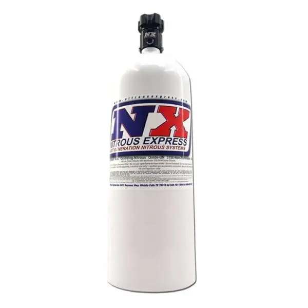 Nitrous Express 15lb Bottle w/Lightning 500 Valve (6.89 Dia x 26.69 Tall) thumbnail 3