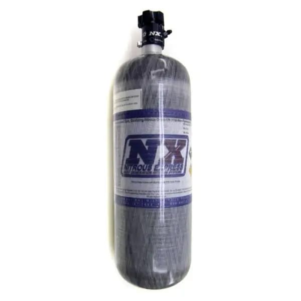 Nitrous Express Composite Bottle w/Lightning 500 Valve (6.79 Dia x 23.25 Tall) thumbnail 2