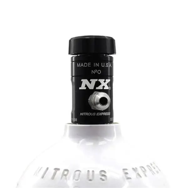 Nitrous Express Billet Alum M/C Bottle Valve 3/4in Thread w/O-Ring thumbnail 2