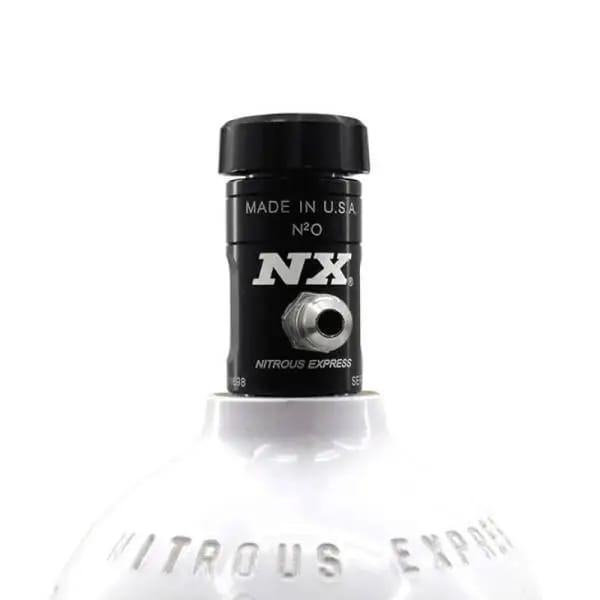 Nitrous Express Billet Alum M/C Bottle Valve 3/4in Thread w/O-Ring thumbnail 3