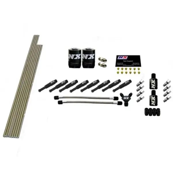 Nitrous Express 8 Cyl 1/8 Dry Nozzle Intake Plumbing Kit thumbnail 2