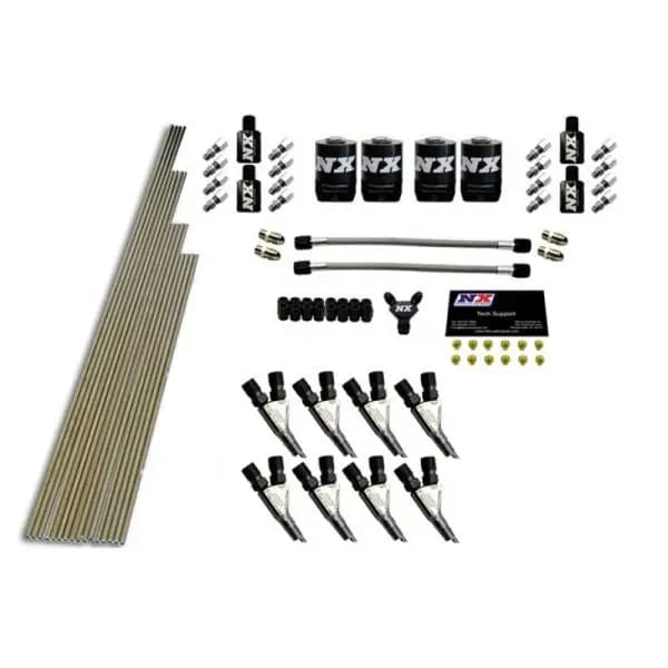Nitrous Express 8 Cyl STD Nozzle Intake Plumbing Kit (Incl Hardware) thumbnail 2