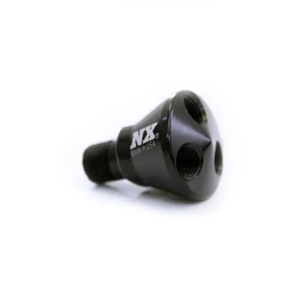 Nitrous Express 3 Port Showerhead Distribution Block - Black thumbnail 2