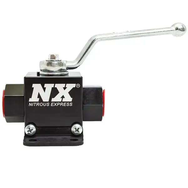 Nitrous Express Lightweight Billet In-Line Valve 1.5in I.D (Without Fittings) thumbnail 2