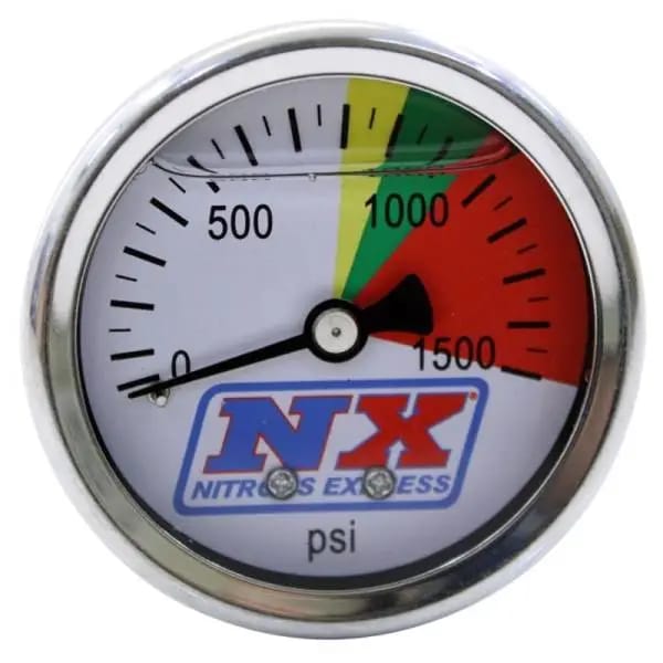 Nitrous Express Nitrous Pressure Gauge Only (0-1500 PSI) thumbnail 3