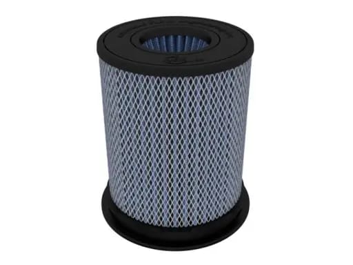 aFe Magnum Flow Pro 5R Air Filter 4in. Flange ID x 6-1/2in. Base x 6-1/2in. Top x 8 in. Height