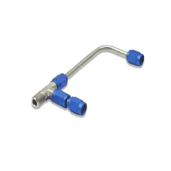Nitrous Express 4150 Gemini SS Solenoid to Plate Connectors (New Style) - Black thumbnail 2