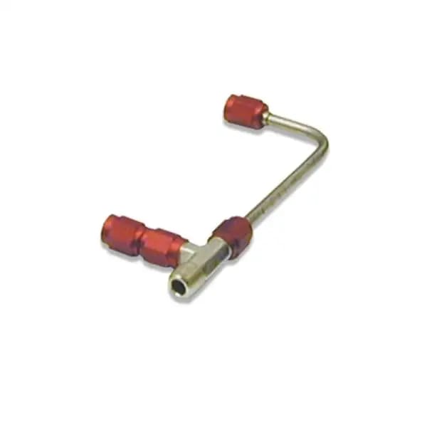 Nitrous Express 4500 Gemini SS Solenoid to Plate Connectors (New Style) - Red thumbnail 3