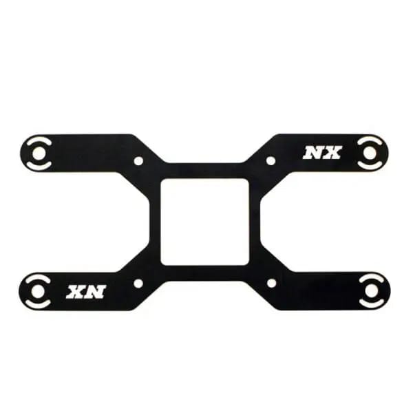 Nitrous Express Carb Plate Solenoid Bracket for 4150 (4 Solenoids) thumbnail 2
