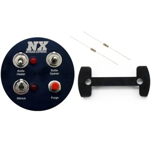 Nitrous Express Gauge Pod Switch Panel (For 2-1/16in Gauge Pods) thumbnail 2