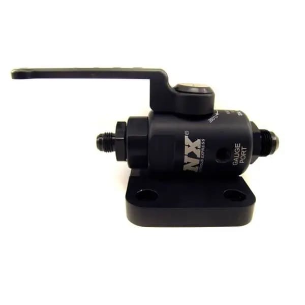 Nitrous Express Remote Shutoff Nitrous Valve 4AN Male Inlet and Outlet thumbnail 2