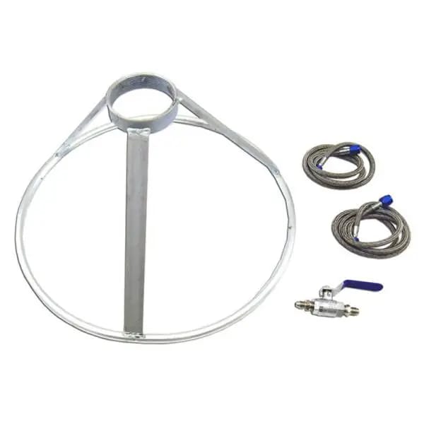 Nitrous Express Bottle Transfer Kit (Complete w/Stand Control Valve & Lines) thumbnail 2