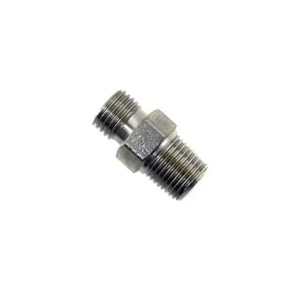 Nitrous Express 3AN x 1/8 NPT Straight Fitting Modified to Hold Jet thumbnail 2