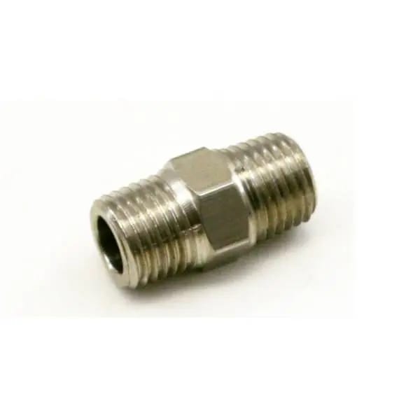Nitrous Express 3/8 NPT x 1/4 NPT Male Union Connector thumbnail 3