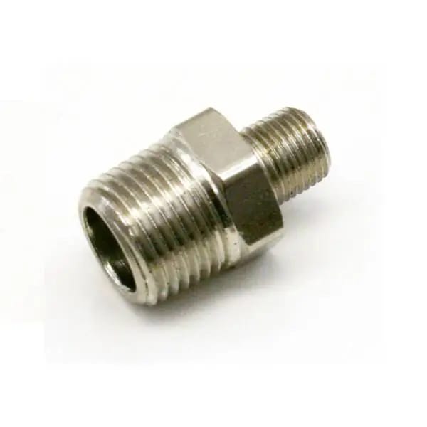 Nitrous Express 3/8 NPT x 1/8 NPT Male Union Connector thumbnail 2