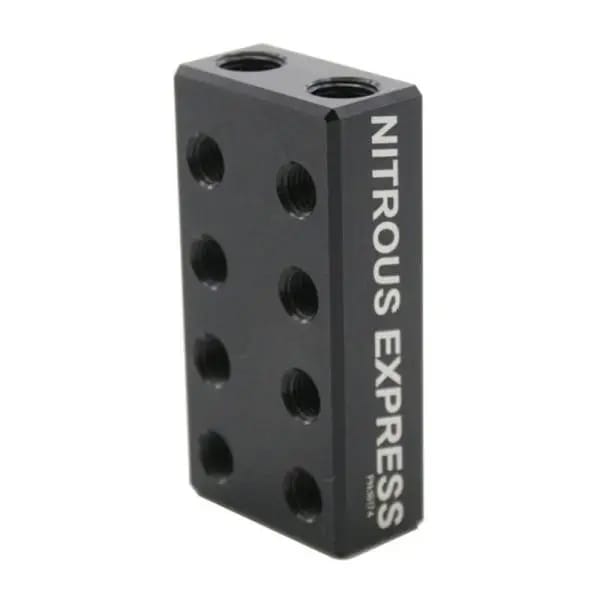 Nitrous Express 2 Inlet 16 Outlet Nitrous/Fuel Distribution Block thumbnail 3