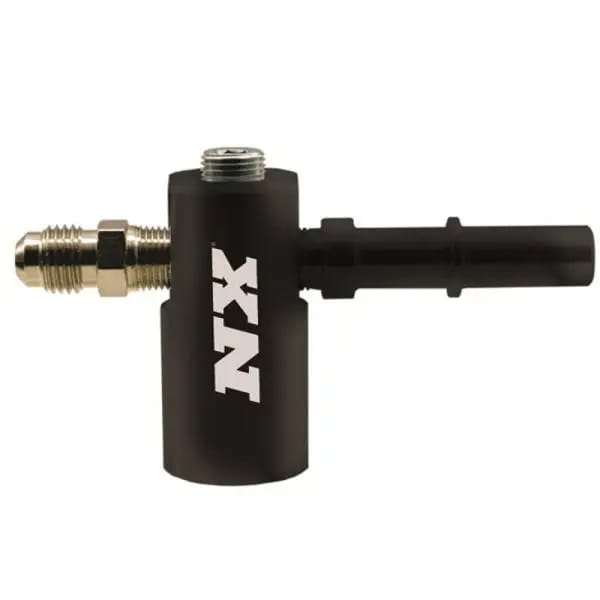 Nitrous Express 3/8-10mm Late Model Billet Fuel Line Adapter 90 Degree thumbnail 2