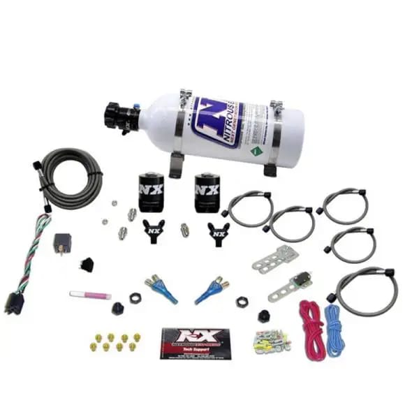 Nitrous Express Ford EFI Dual Nozzle Nitrous Kit (100-300HP) w/5lb Bottle thumbnail 3