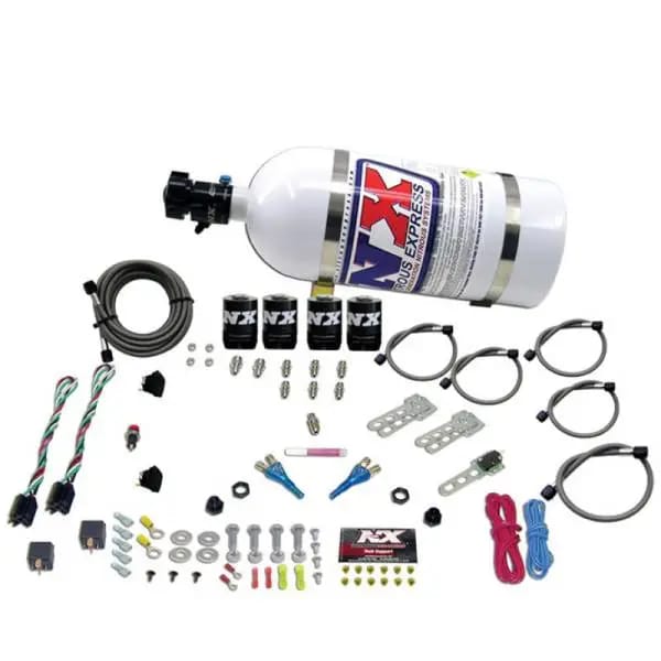 Nitrous Express Ford EFI Dual Stage Nitrous Kit (50-150HP x 2) w/10lb Bottle thumbnail 2