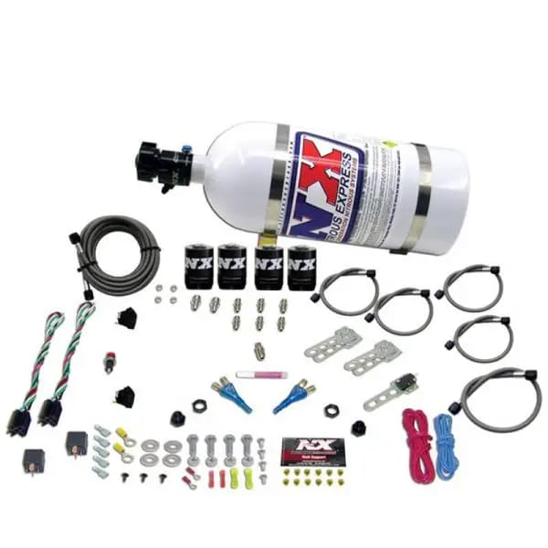 Nitrous Express Ford EFI Dual Stage Nitrous Kit (50-150HP x 2) w/10lb Bottle thumbnail 3