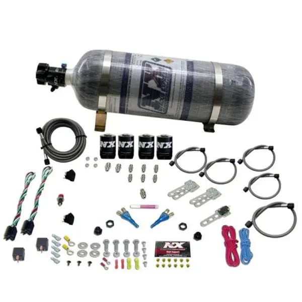 Nitrous Express Ford EFI Dual Stage Nitrous Kit (50-150HP x 2) w/Composite Bottle thumbnail 2