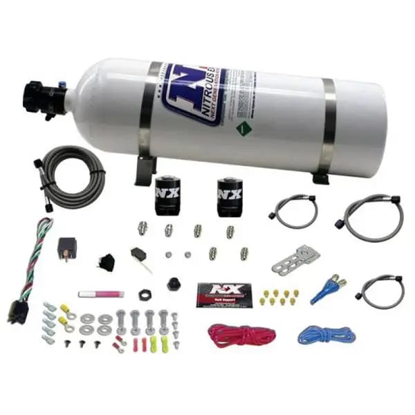 Nitrous Express E85 Universal Nitrous Kit for EFI (Single Nozzle Application) w/15lb Bottle thumbnail 2