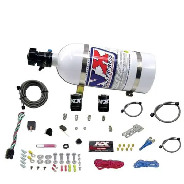 Nitrous Express All Ford EFI Single Nozzle Nitrous Kit (35-150HP) w/10lb Bottle thumbnail 3