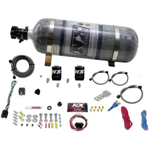 Nitrous Express Universal Fly By Wire Single Nozzle Nitrous Kit w/12lb Composite (Incl TPS Switch) thumbnail 3