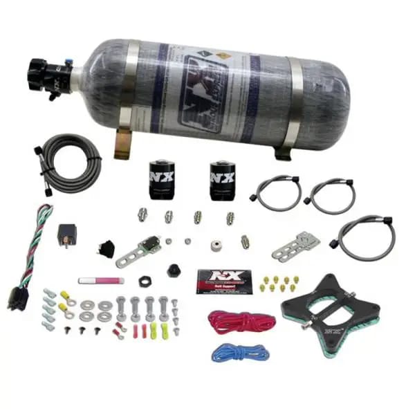 Nitrous Express 96-04 Ford Mustang 4.6L 2 Valve Nitrous Plate Kit w/Composite Bottle thumbnail 3