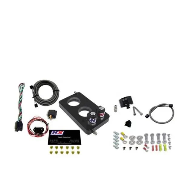 Nitrous Express 05-10 Ford Mustang 4.6L 3 Valve Nitrous Plate Kit (50-150HP) w/o Bottle thumbnail 3