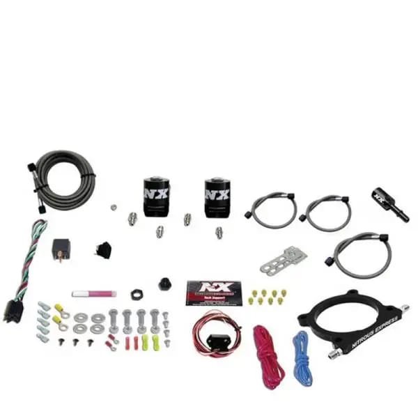Nitrous Express 11-15 Ford Mustang GT 5.0L High Output Nitrous Plate Kit (50-250HP) w/o Bottle thumbnail 2