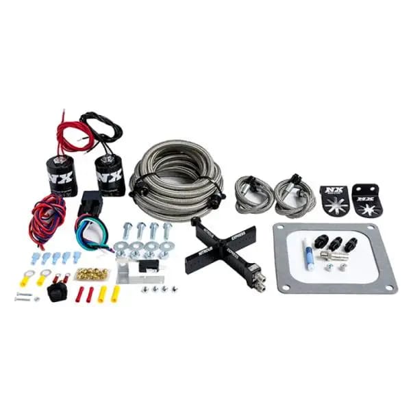 Nitrous Express 4500 Covert Crossbar Plate System Stage 6 50-300HP (w/o Bottle)