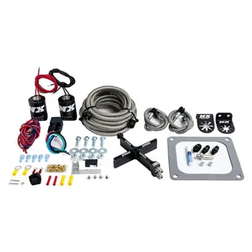 Nitrous Express 4500 Covert Crossbar Plate System Stage 6 50-300HP (w/o Bottle)