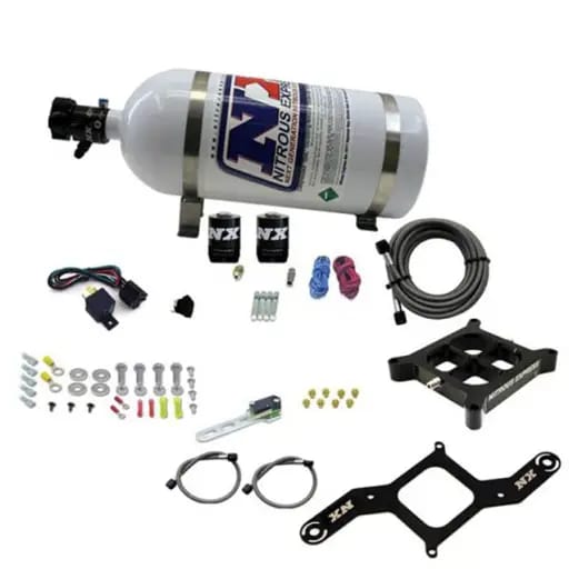 Nitrous Express 4500 Covert Crossbar Plate System Pro Power 100-500HP (10lb Bottle)
