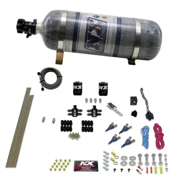 Nitrous Express 4 Cyl Gas (100-250HP) Nitrous Kit w/Composite Bottle thumbnail 3