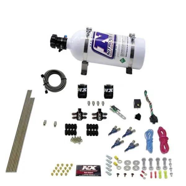 Nitrous Express 4 Cyl Gas Nitrous Kit (100-250HP) w/5lb Bottle thumbnail 3