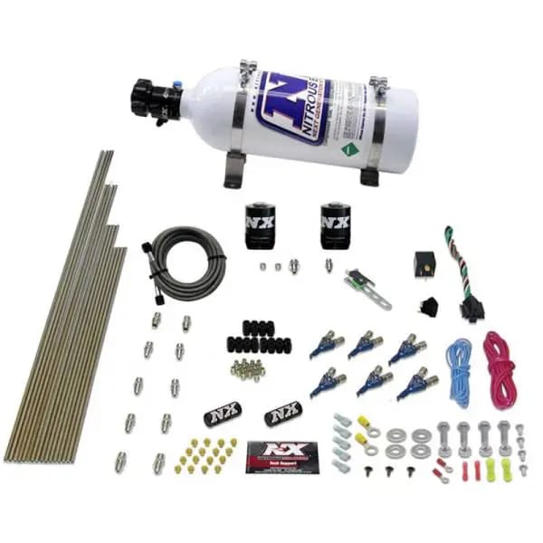 Nitrous Express 6 Cyl Gas Nitrous Kit (150-375HP) w/5lb Bottle thumbnail 3