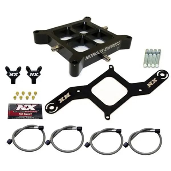 Nitrous Express 4150 Crossbar Nitrous Plate Conversion Stage 6 thumbnail 2