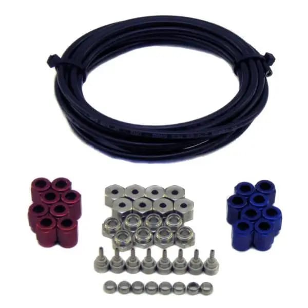 Nitrous Express D-2 Black Hose Conversion for 4 Cyl Direct Port Systems thumbnail 2