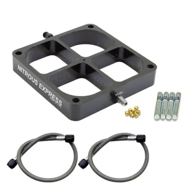 Nitrous Express Single Entry Crossbar 8500 Based Throttle Body Nitrous Plate Conversion thumbnail 3