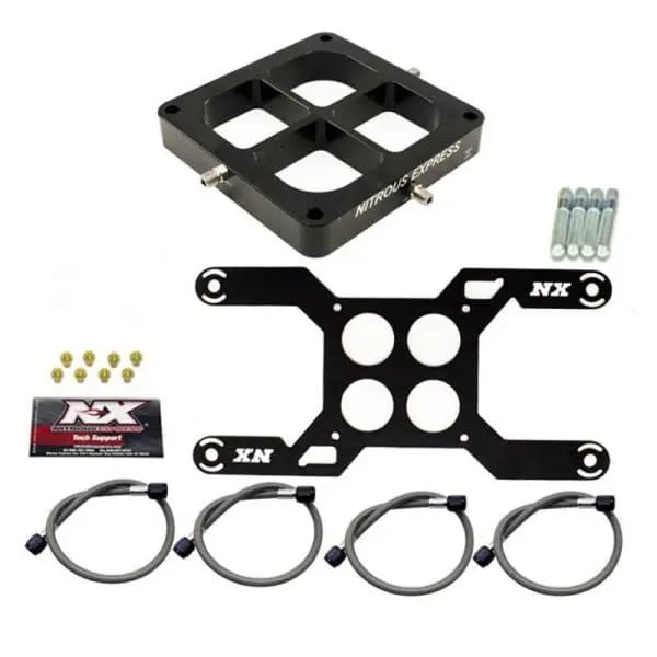 Nitrous Express Cross Bar Dual Stage 4500 Nitrous Plate Conversion(50-800HP) thumbnail 2