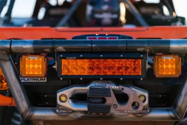 Rigid Industries Protective Polycarbonate Cover - Dually/D2 - Yellow thumbnail 6