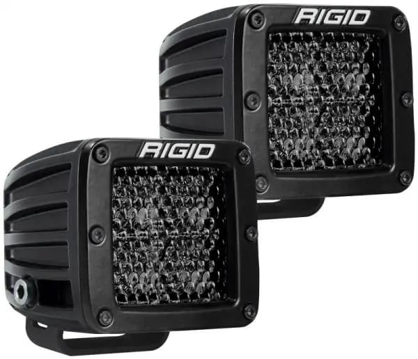 Rigid Industries D Series PRO Midnight Edition - Spot - Diffused - Pair thumbnail 2