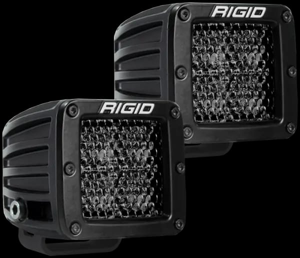 Rigid Industries D Series PRO Midnight Edition - Spot - Diffused - Pair thumbnail 5
