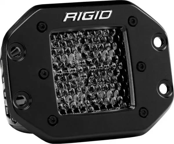 Rigid Industries D Series PRO Midnight Edition - Spot - Diffused - Pair