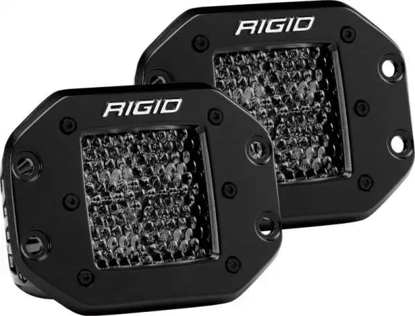 Rigid Industries D Series PRO Midnight Edition - Spot - Diffused - Pair thumbnail 2