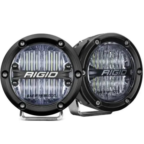 Rigid Industries 360-Series 4in LED SAE J583 Fog Light - White (Pair) thumbnail 2