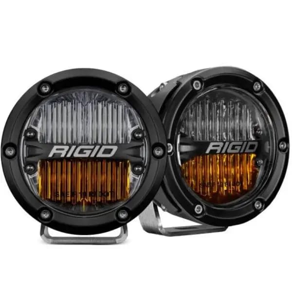 Rigid Industries 360-Series SAE Fog Yellow/White Pair thumbnail 2
